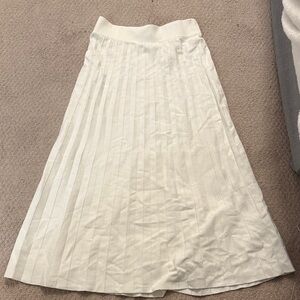 Sezane Pleated midi Skirt